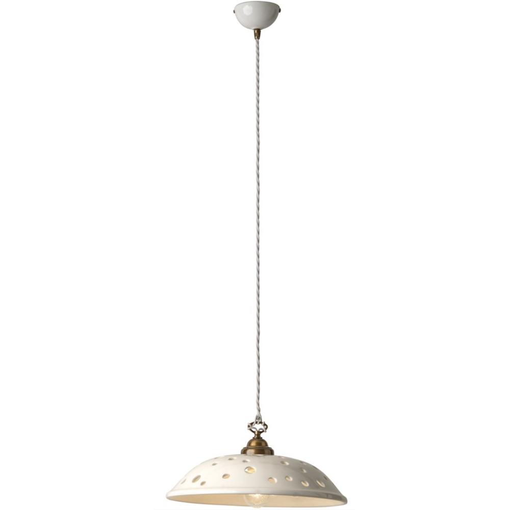 country mediteransky styl keramiky tienidlo zavesna lampa vintage country jedalen kuchyna osvetlenie vidiecke provence porcelan dierkovany cipkovany.jpg